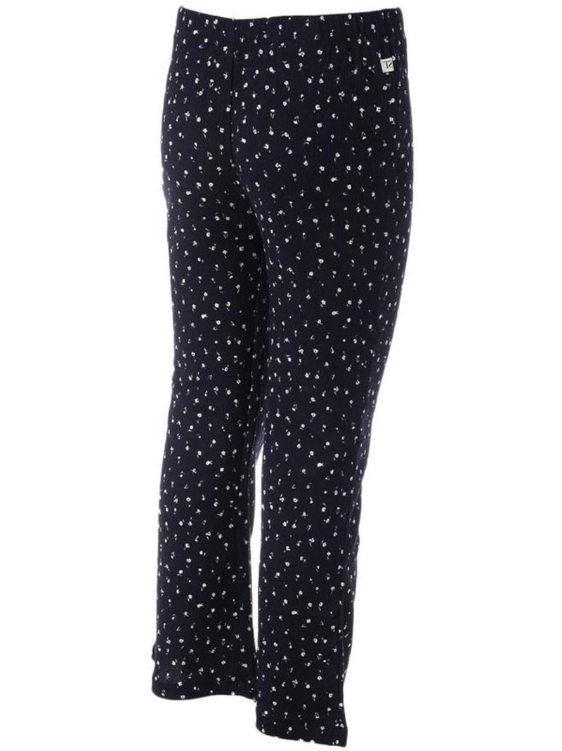 Pantalon Fluide  Fille Teddy Smith Solena Bleu marine - Kiabi