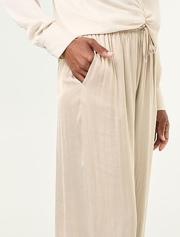 Pantalon fluide forme balloon