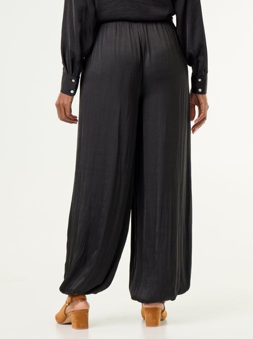 Pantalon fluide forme balloon - Kiabi