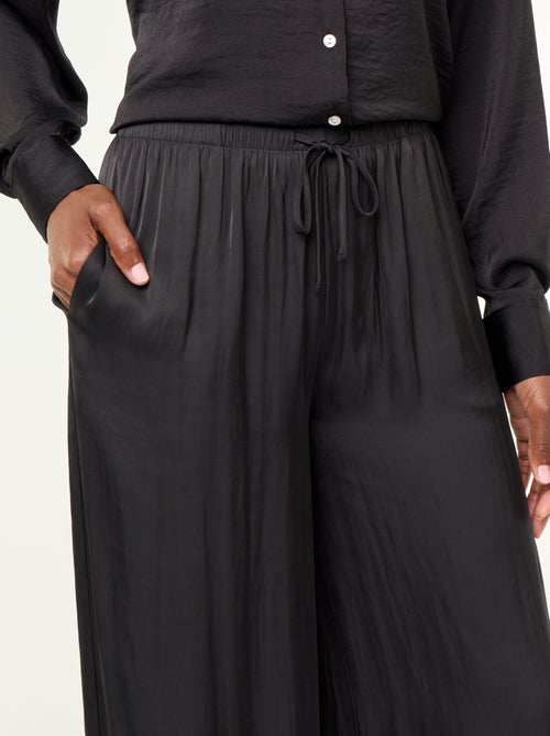 Pantalon fluide forme balloon - Kiabi