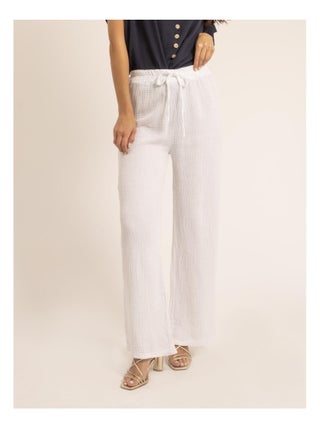 Pantalon fluide gaze de coton EBERTINE