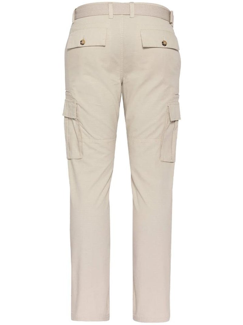 Pantalon fluide Homme Schott Beige - Kiabi