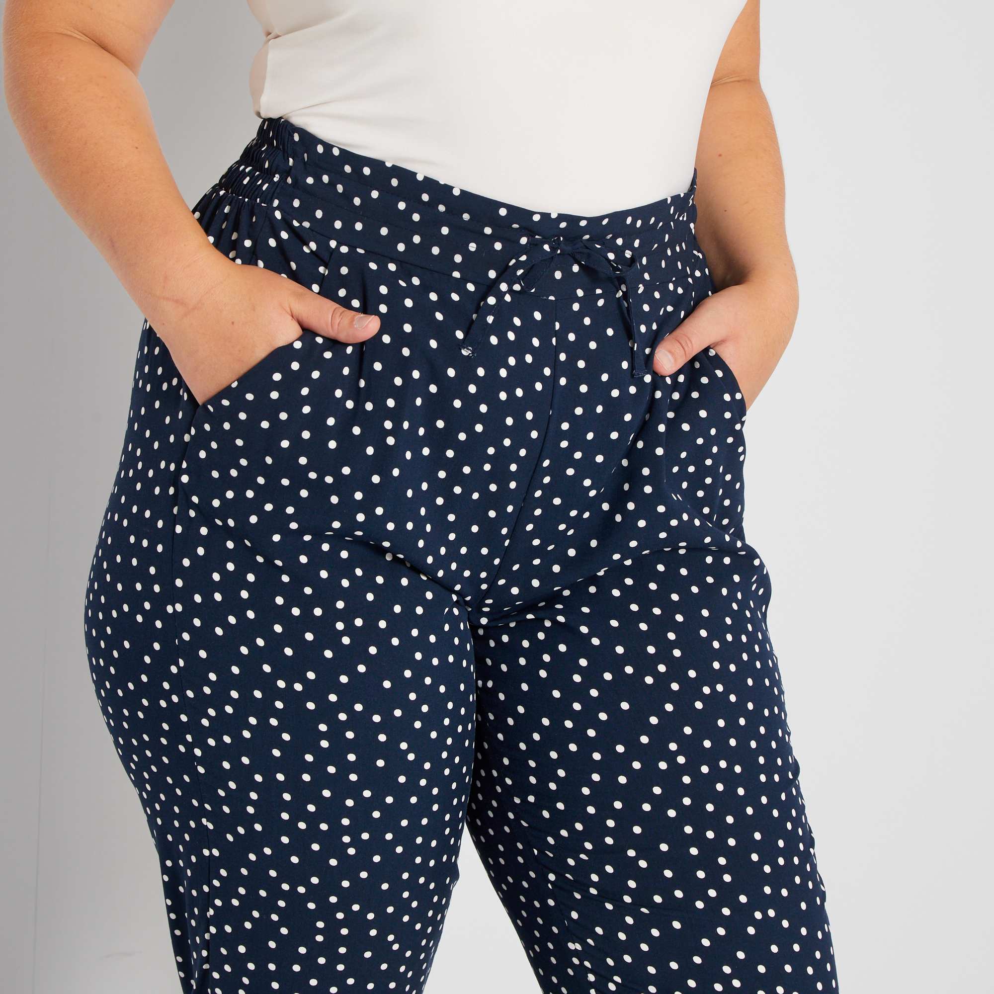 pantalon fluide femme grande taille