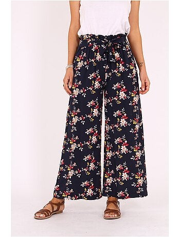 Pantalon fluide imprimé ELORE