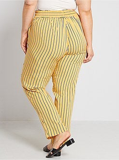 Pantalon fluide imprimé - Kiabi