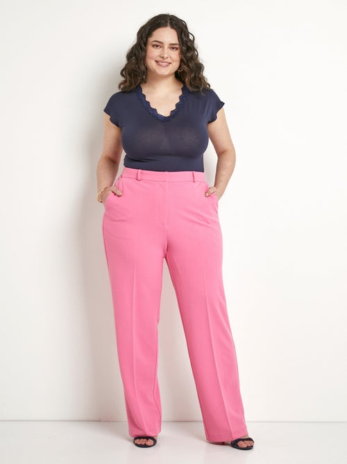 Pantalon fluide large - Afibel - Kiabi