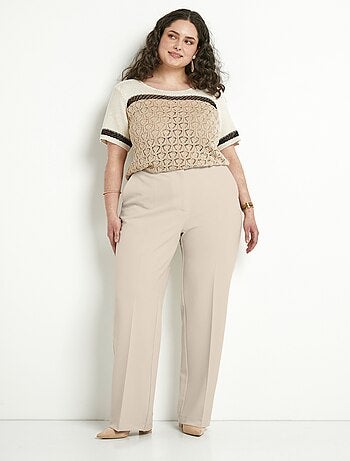 Pantalon fluide large