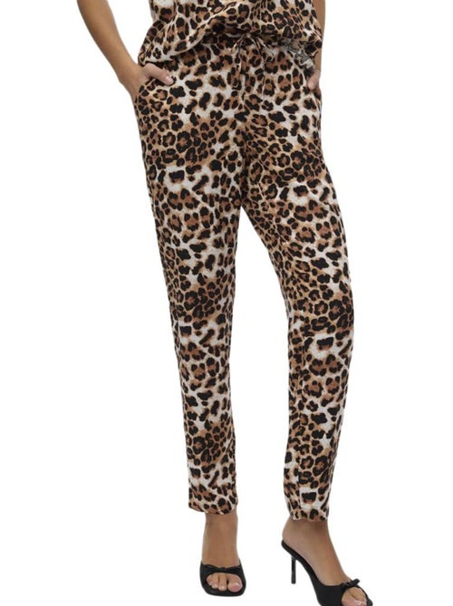 Pantalon fluide Léopard Femme Vero Moda - Kiabi Pantalon fluide Léopard Femme Vero Moda - Kiabi