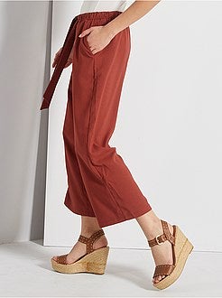 Pantalon fluide - Kiabi