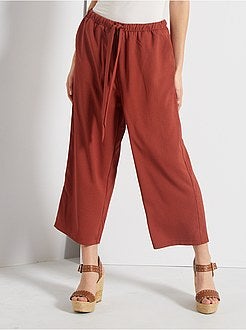 Pantalon fluide - Kiabi