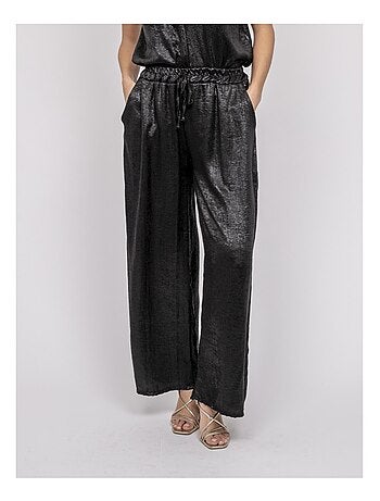 Pantalon fluide métallisé EDWINA