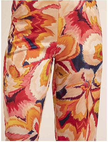 Pantalon fluide motifs ECRINE