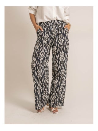 Pantalon fluide motifs EMIE