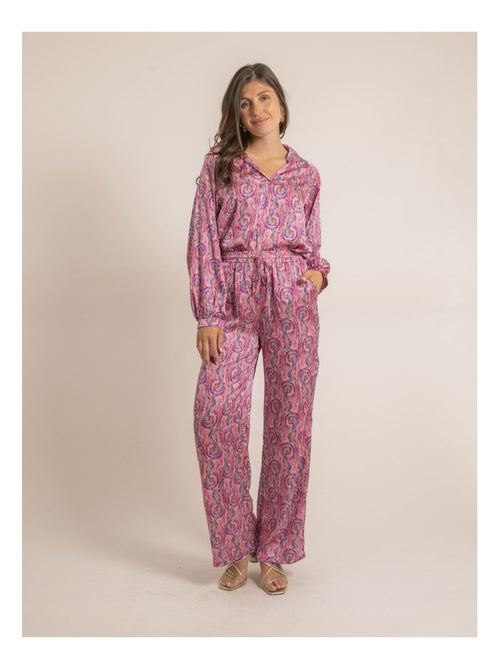 Pantalon fluide motifs EMOVE - Kiabi