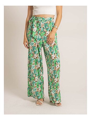 Pantalon fluide motifs ENISTA