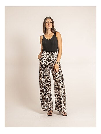 Pantalon fluide motifs ENOE