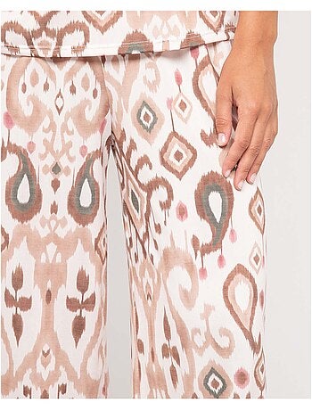 Pantalon fluide motifs ENOLIA