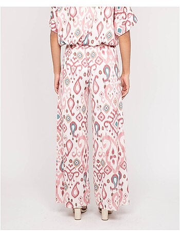 Pantalon fluide motifs ENOLIA