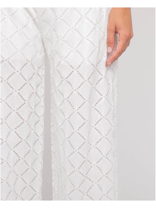 Pantalon fluide motifs ESUNA - Kiabi