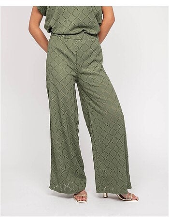 Pantalon fluide motifs ESUNA