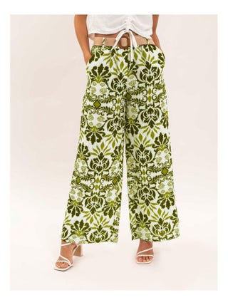 Pantalon fluide motifs ETOBIA