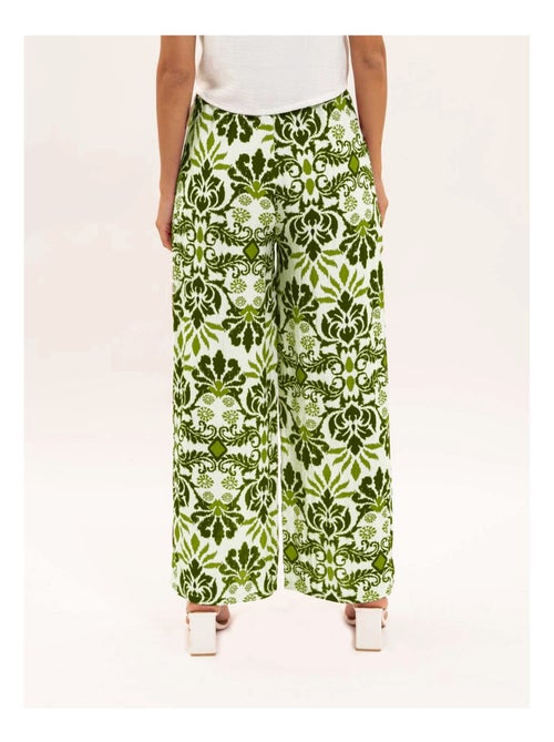 Pantalon fluide motifs ETOBIA - Kiabi