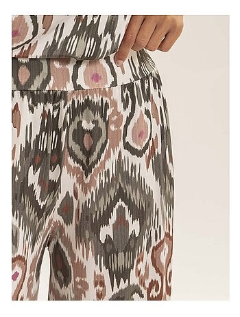 Pantalon fluide motifs ETONIA