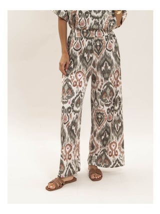 Pantalon fluide motifs ETONIA