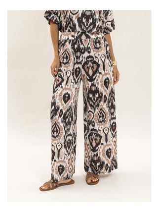 Pantalon fluide motifs ETONIA