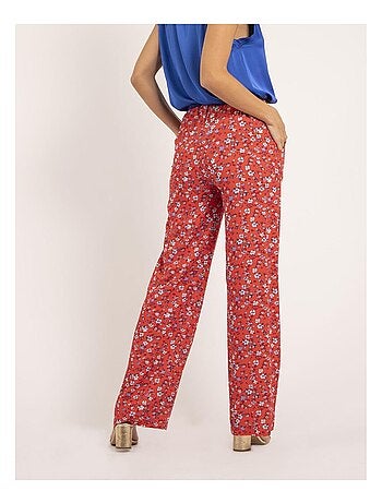 Pantalon fluide motifs EUXANE