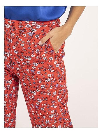 Pantalon fluide motifs EUXANE
