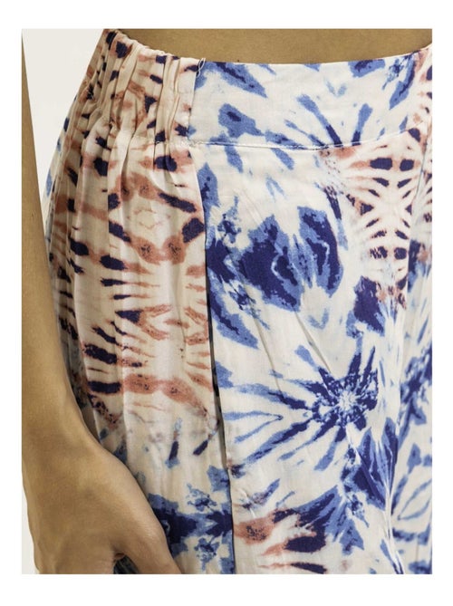 Pantalon fluide motifs EVERLY - Kiabi