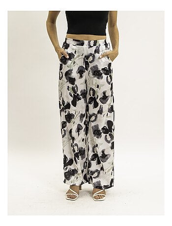 Pantalon fluide motifs EZINA