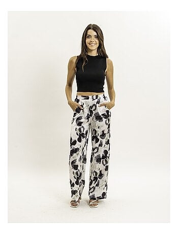 Pantalon fluide motifs EZINA