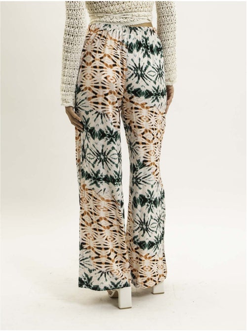 Pantalon fluide motifs EZINA - Kiabi