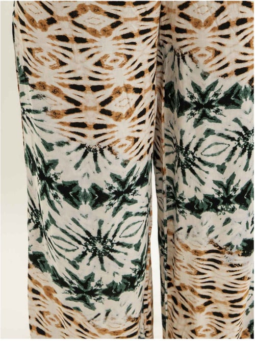 Pantalon fluide motifs EZINA - Kiabi