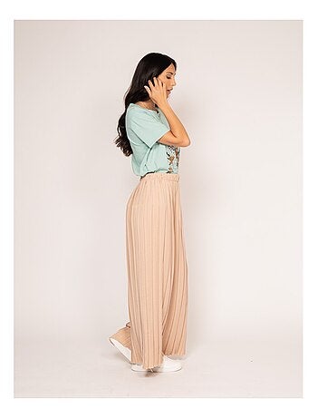 Pantalon fluide plissé EDOUARD