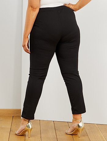 Pantalon fluide taille élastique - Kiabi