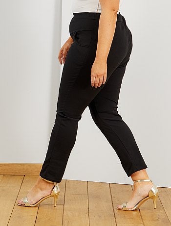 Pantalon fluide taille élastique - Kiabi