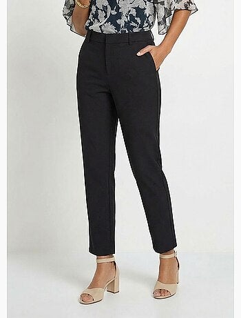 Pantalon fluide taille élastiquée - afibel