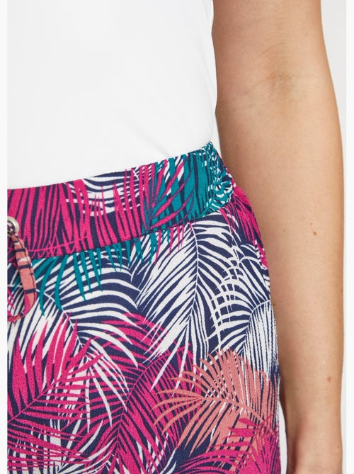 Pantalon fluide taille élastiquée - Afibel - Kiabi