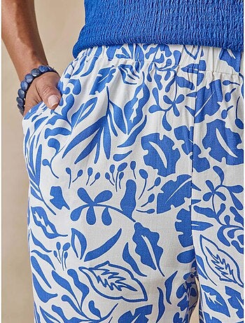 Pantalon fluide taille élastiquée - DAXON