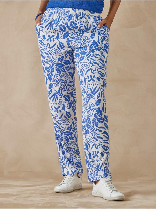 Pantalon fluide taille élastiquée - DAXON - Kiabi Pantalon fluide taille élastiquée - DAXON - Kiabi