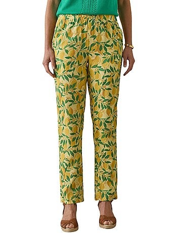 Pantalon fluide taille élastiquée - DAXON
