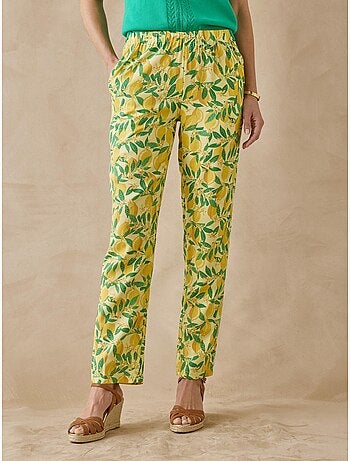 Pantalon fluide taille élastiquée - DAXON