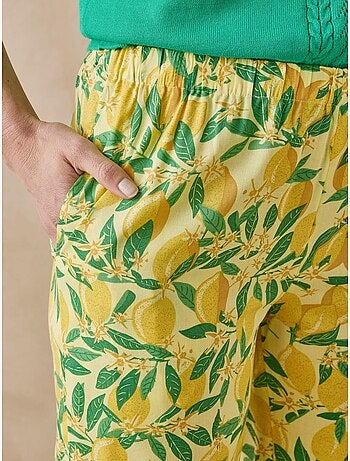 Pantalon fluide taille élastiquée - DAXON