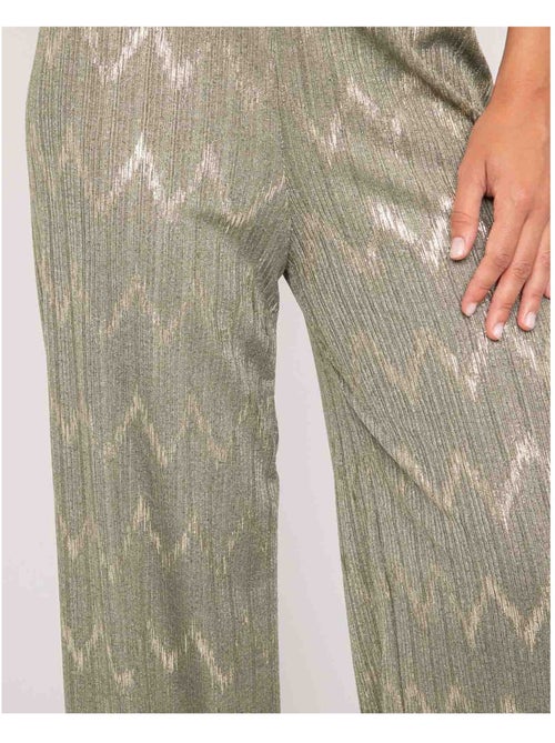Pantalon fluide textur? EMANTINE - Kiabi