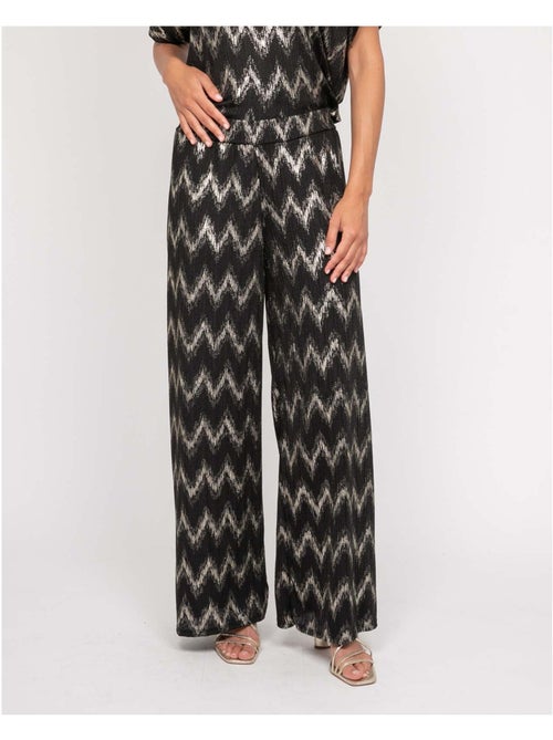 Pantalon fluide textur? EMANTINE - Kiabi