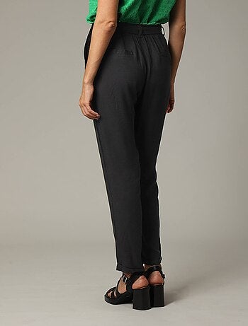 Pantalon fluide uni 'Deeluxe'