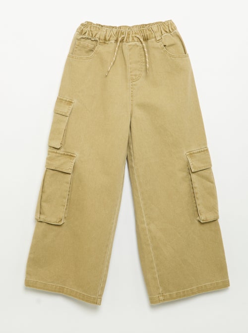 Pantalon forme ballon avec poches cargo - Kiabi Pantalon forme ballon avec poches cargo - Kiabi